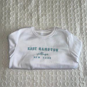 White East Hamptons Crewneck Sweatshirt